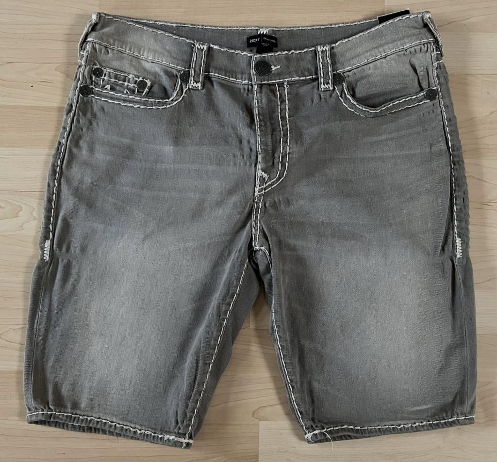 True Religion korte broek maat 40 (XXL) nieuwstaat, Ophalen of Verzenden, Zo goed als nieuw, True religion, Grijs