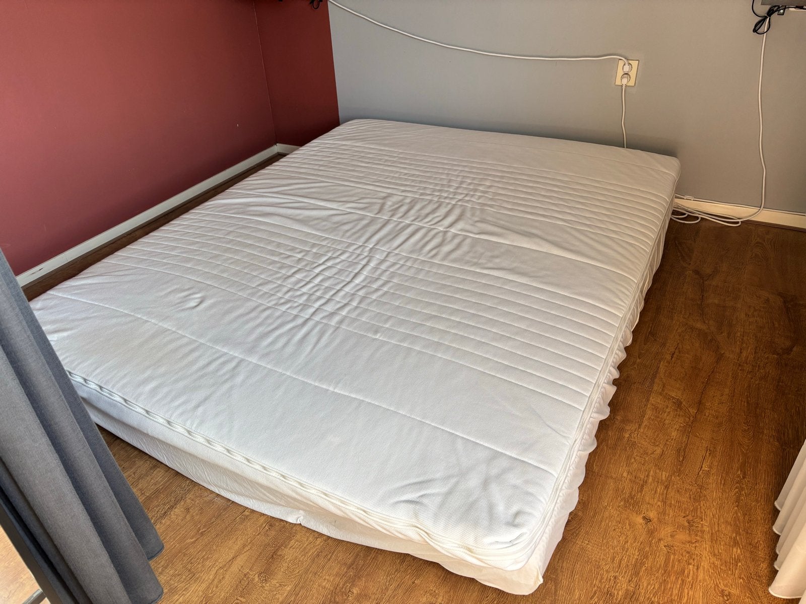 IKEA TUSSÖY Topper - Zo goed als nieuw, Ophalen, Tweepersoons, 140 cm, Zo goed als nieuw