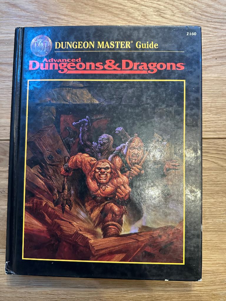 AD&D 2e Dungeon Master Guide 2160, Ophalen of Verzenden, Gebruikt, Overige soorten, Boek of Catalogus