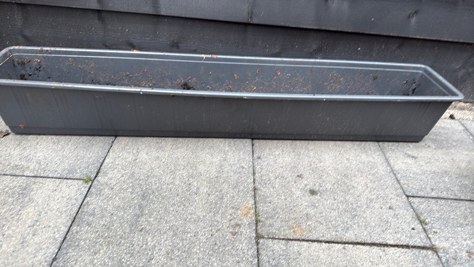 Kunststof planten bak 3 stuks, Kunststof, Gebruikt, Minder dan 30 cm, Ophalen of Verzenden