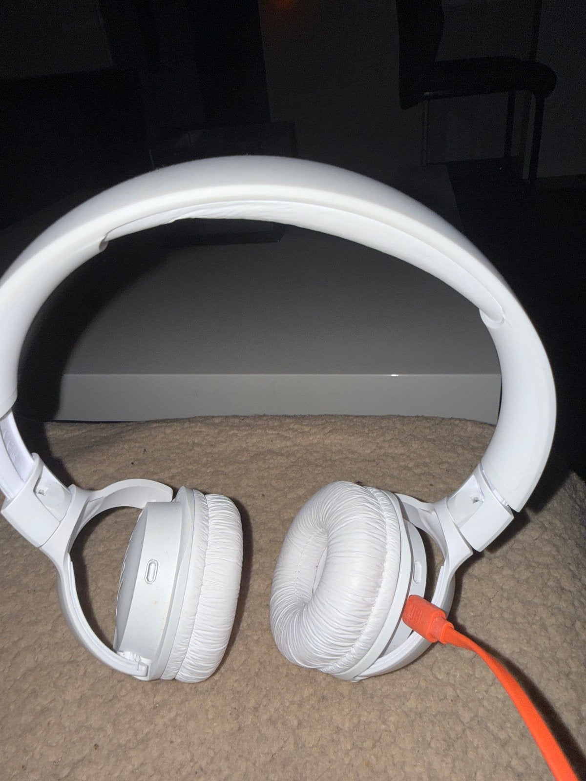 JBL Tune 500BT On-ear Koptelefoon Wit - Draadloos, Gebruikt, JBL, Bluetooth, On-ear