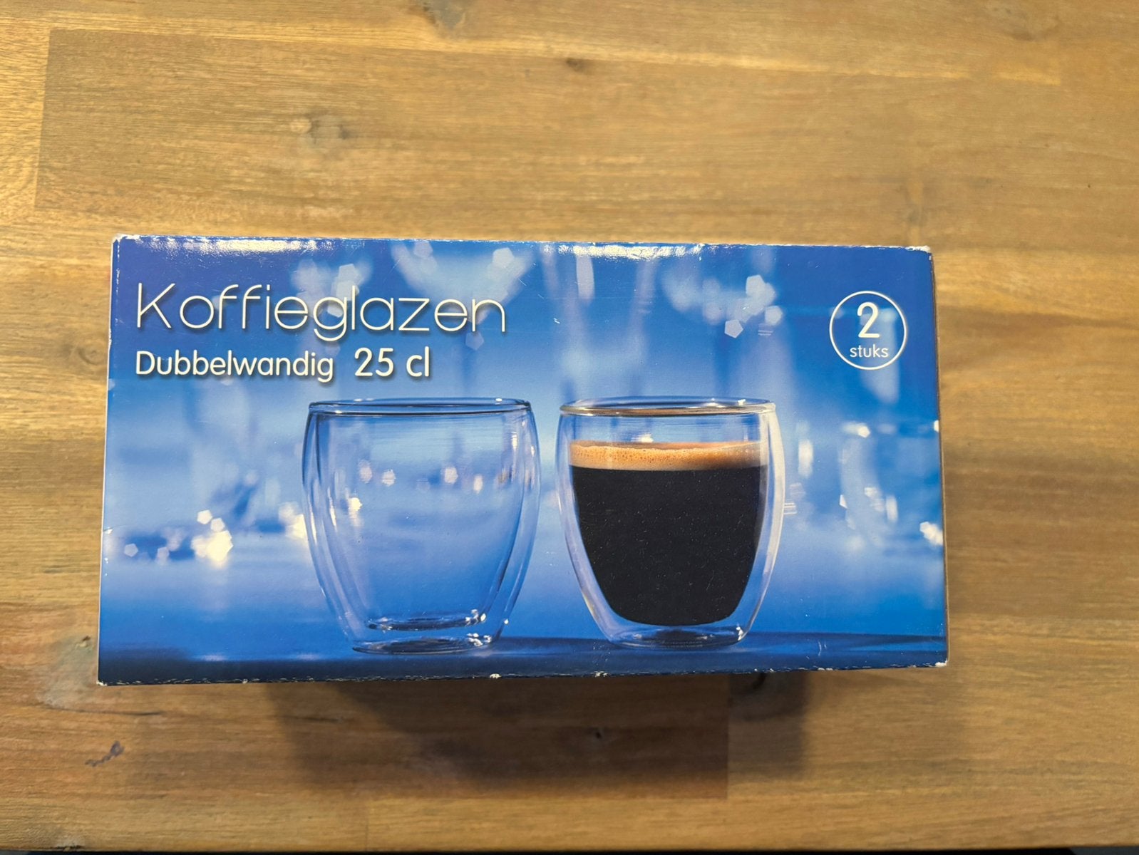 Dubbelwandige koffieglazen, Ophalen of Verzenden, Glas, Overige stijlen, Glas of Glazen