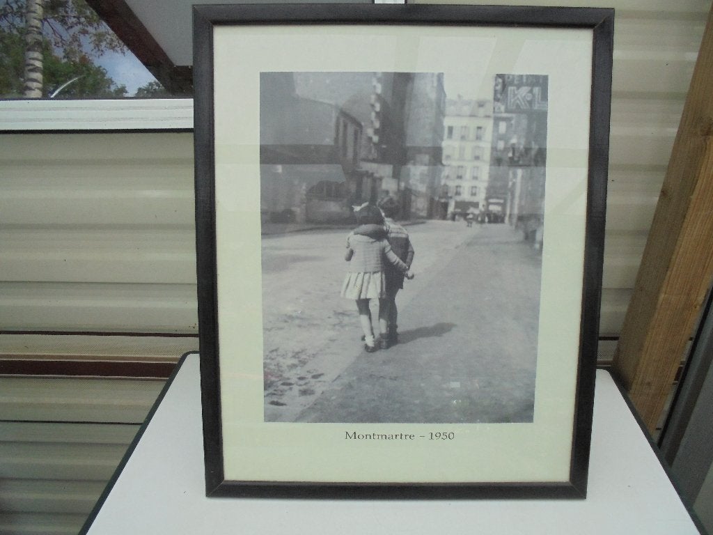 2 schilderijtjes Mont Martre 54/44, Antiek en Kunst, Kunst | Schilderijen | Klassiek, Ophalen of Verzenden, Overige stijlen, Overige onderwerpen