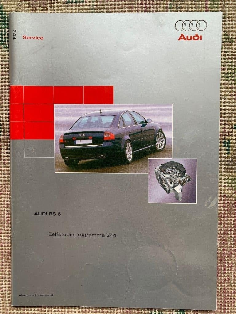 Service training zelfstudieprogramma Audi RS6 C5 4B 2002, Ophalen of Verzenden, Zo goed als nieuw, Audi, Audi