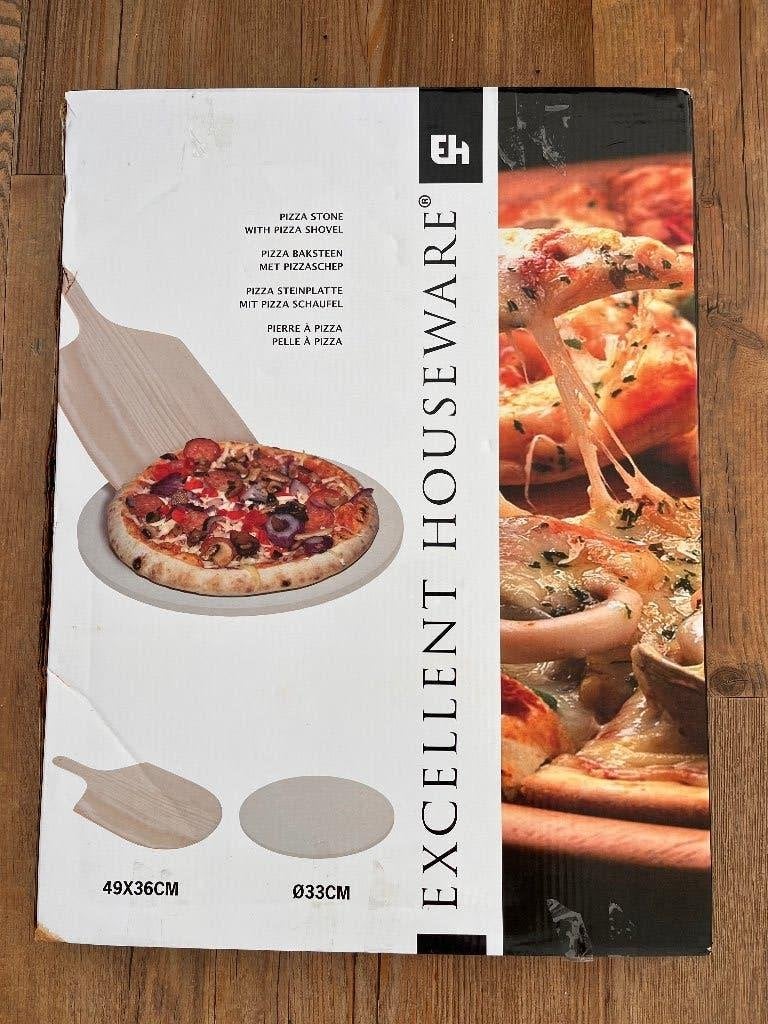 Pizzasteen, Ophalen, Gebruikt