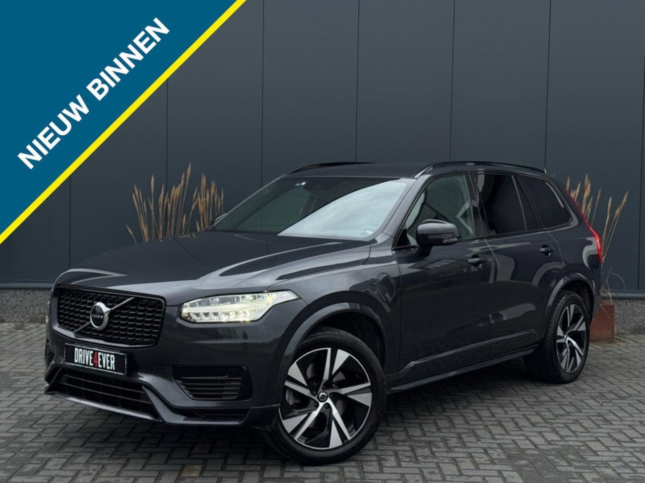 Volvo XC90 2.0 T8 Recharge AWD R-Design | Memory | Dodehoek, Auto's, Volvo, Dealer onderhouden, Gebruikt, Zwart, 4 cilinders