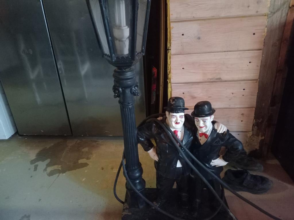Dikke en de Dunne lamp - Decoratieve staande lamp, Ophalen