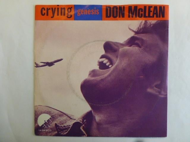 Don McLean.  Crying. / Genesis., Cd's en Dvd's, Vinyl Singles, Gebruikt, 7 inch, Single, Ophalen of Verzenden