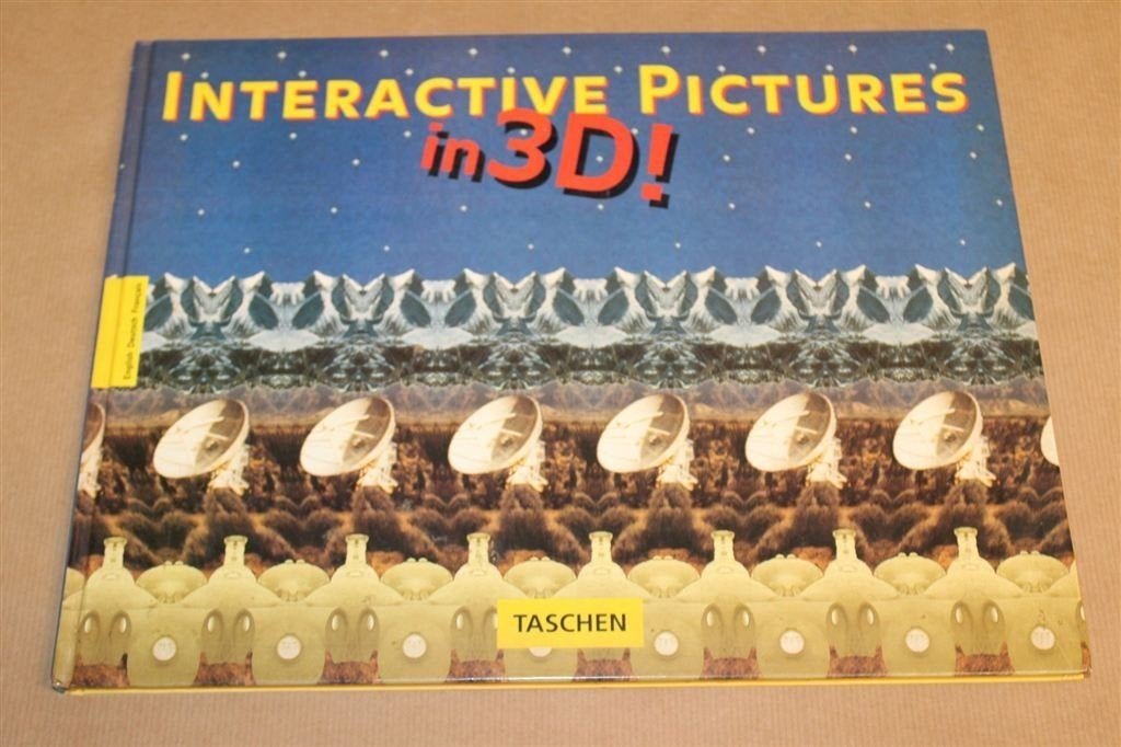 Interactive Pictures — Stereogrammen 3D Taschen 1994, Boeken, Ophalen of Verzenden, Gelezen