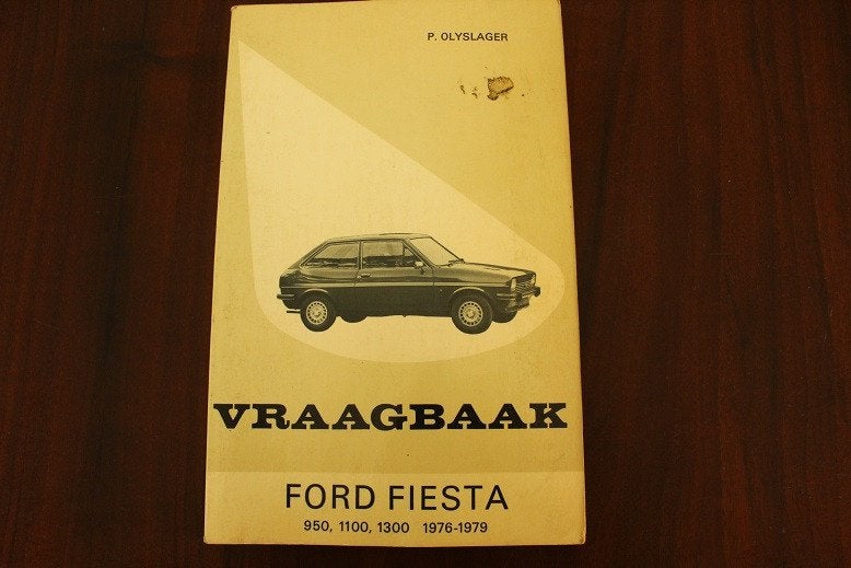Ford Fiesta 950 1100 1300 1976 - 1979 vraagbaak handboek, Ophalen of Verzenden