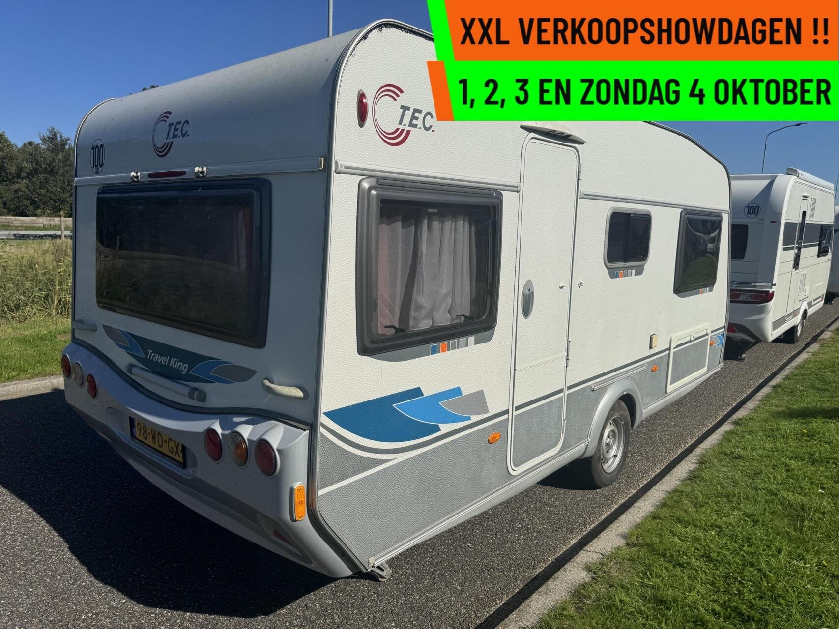 TEC TRAVEL - XXL VERKOOPSHOW 1,2,3 & 4 OKT. 10-17 UUR, Bedrijf, 6 tot 7 meter, Tot en met 4, 1000 - 1250 kg