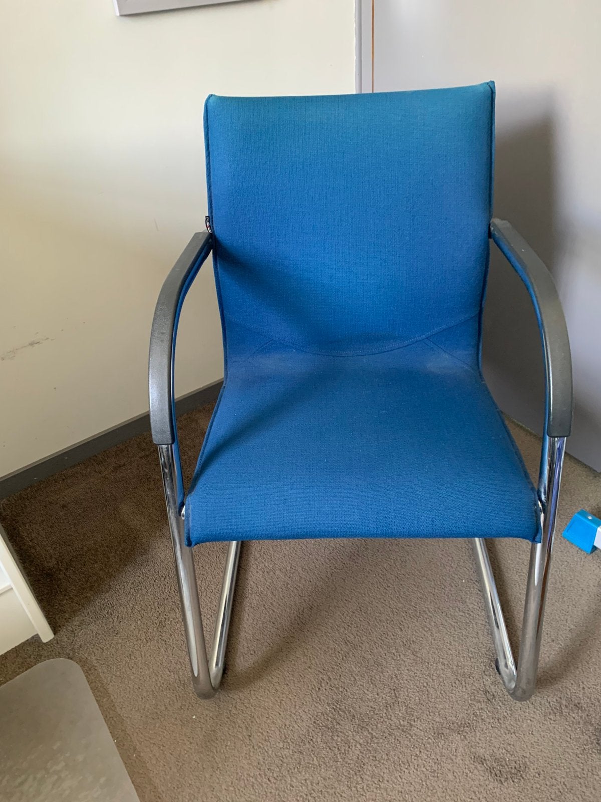 Gratis stoelen, Ophalen, Gebruikt, Blauw, Twee
