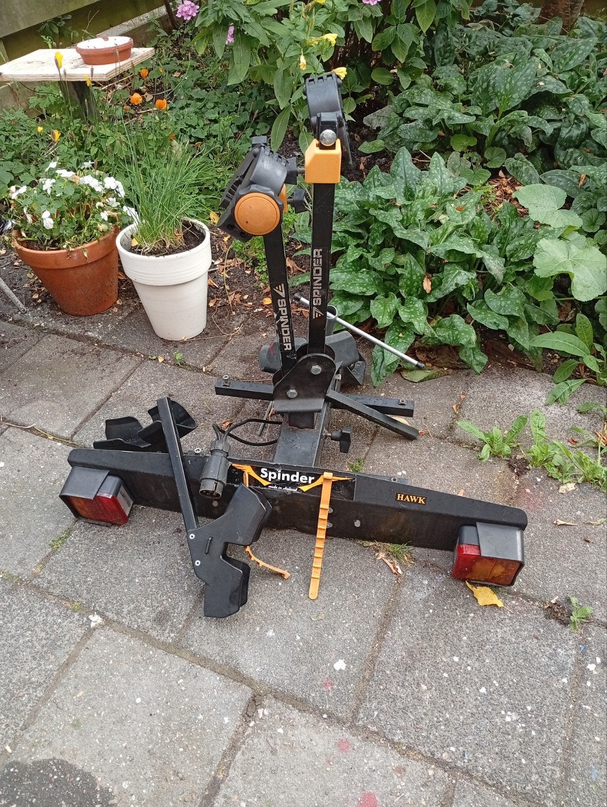 Spinder Hawk fietsdrager voor onderdelen, Ophalen of Verzenden, Gebruikt, Trekhaakdrager