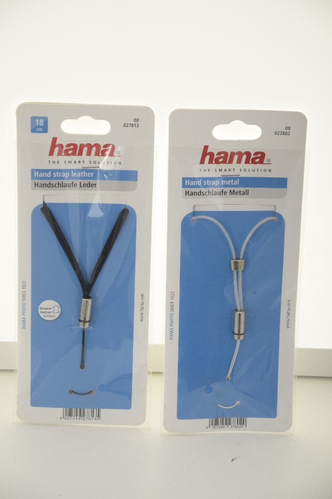 NIEUW: Hama Polsbandjes / Camera Straps (Leder & Metaal), Audio, Tv en Foto, Overige merken, Overige typen, Nieuw, Overige kleuren