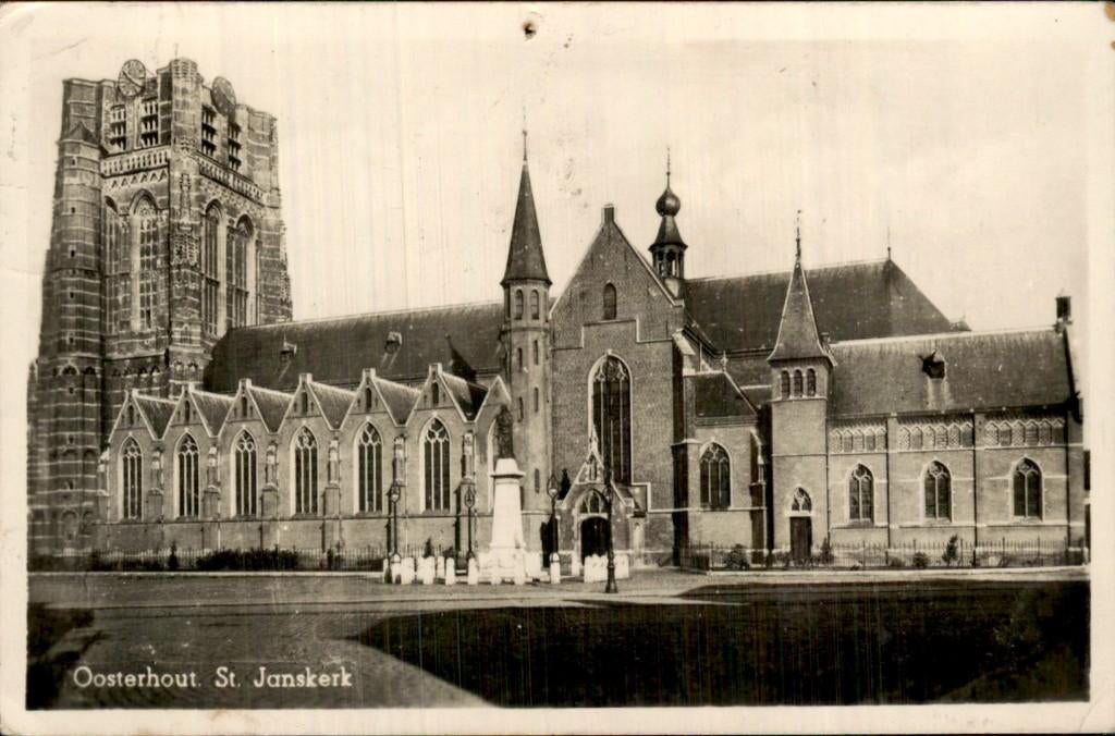 Oosterhout- St. Janskerk, Ophalen of Verzenden, Voor 1920, Gelopen, Noord-Brabant