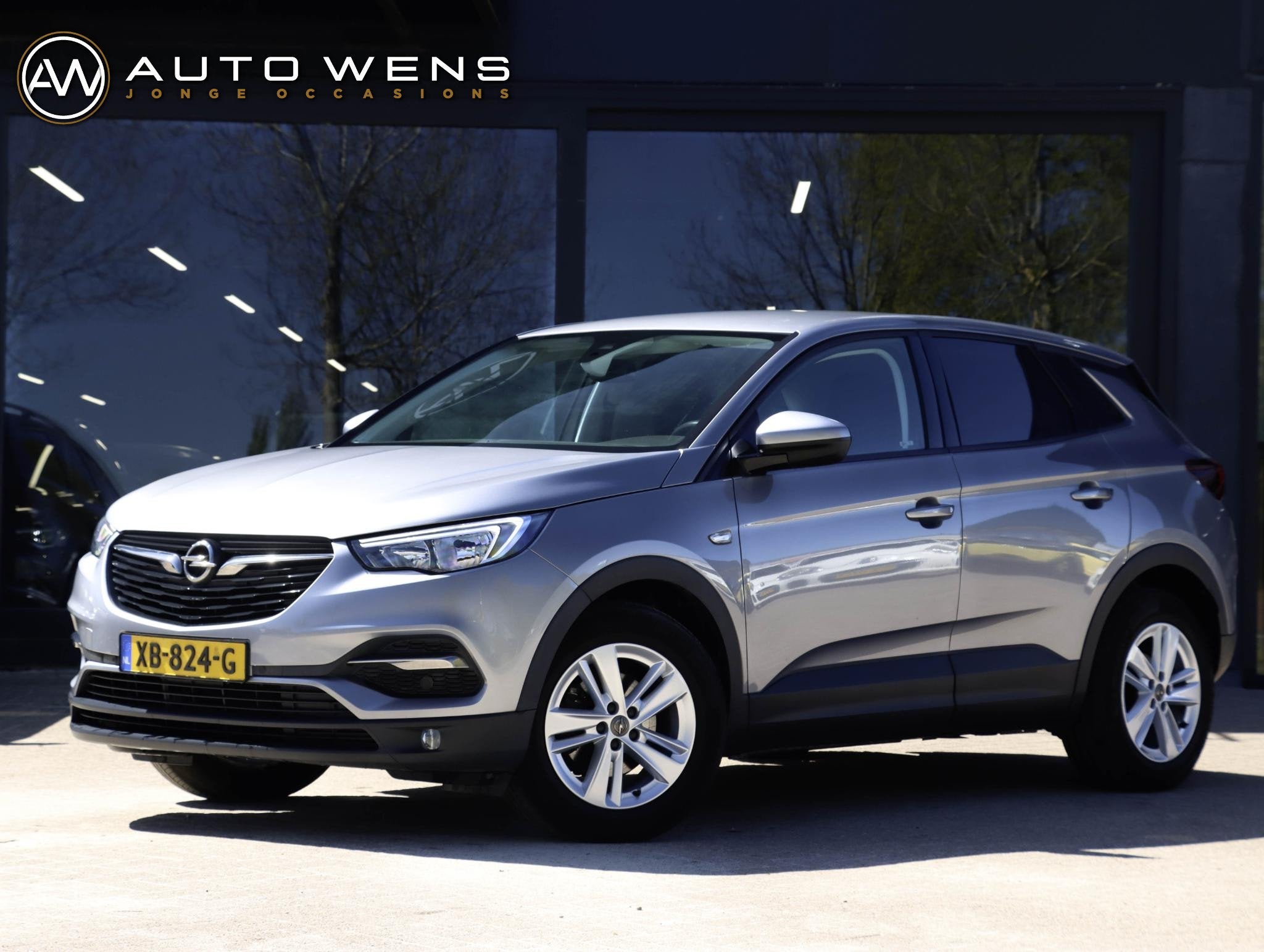 Opel Grandland X 1.2 Turbo Online Edition | Trekhaak, Auto's, Opel, Voorwielaandrijving, 1350 kg, Stof, Gebruikt