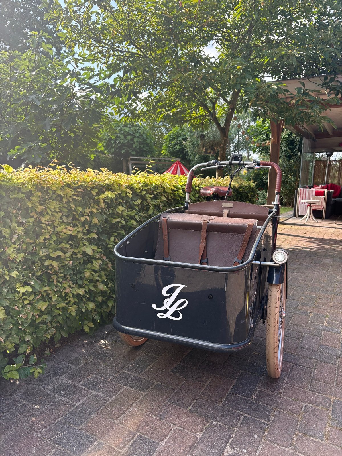 Johnny Loco bakfiets - Ideaal voor 4 kinderen, Ophalen, Gebruikt, Elektrisch, 2 kinderen