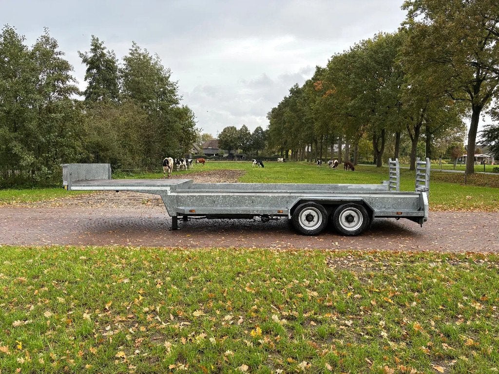 kuiper Be oplegger kuip dieplader 8.5 TON (bj 2011), Auto's, Vrachtwagens, Overige brandstoffen, Origineel Nederlands, Bedrijf