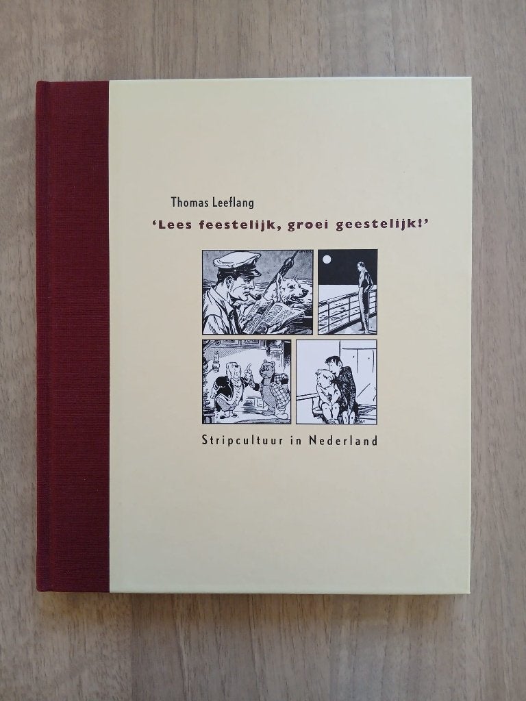Lees feestelijk, groei geestelijk, Thomas Leeflang, 1e druk, Verzenden, Eén stripboek, Thomas Leeflang, Zo goed als nieuw