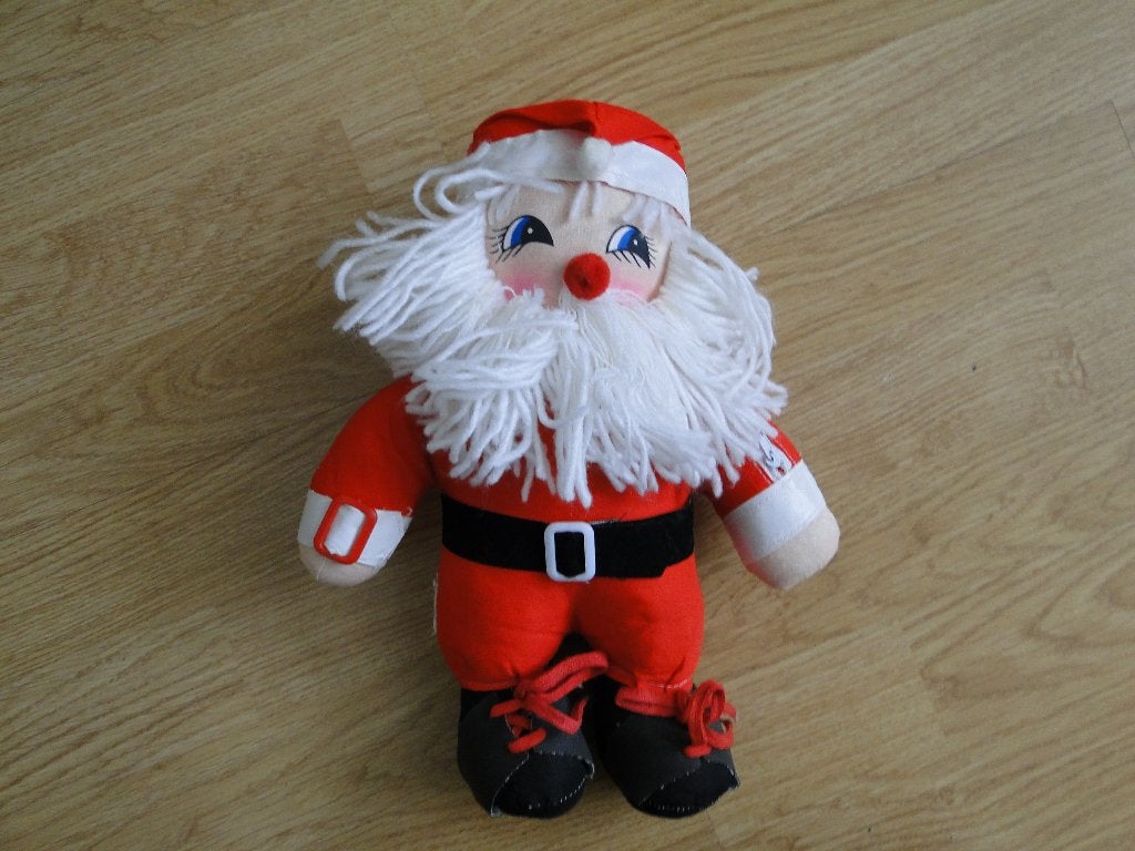 Te koop knuffel kerstman, Ophalen of Verzenden, Nieuw
