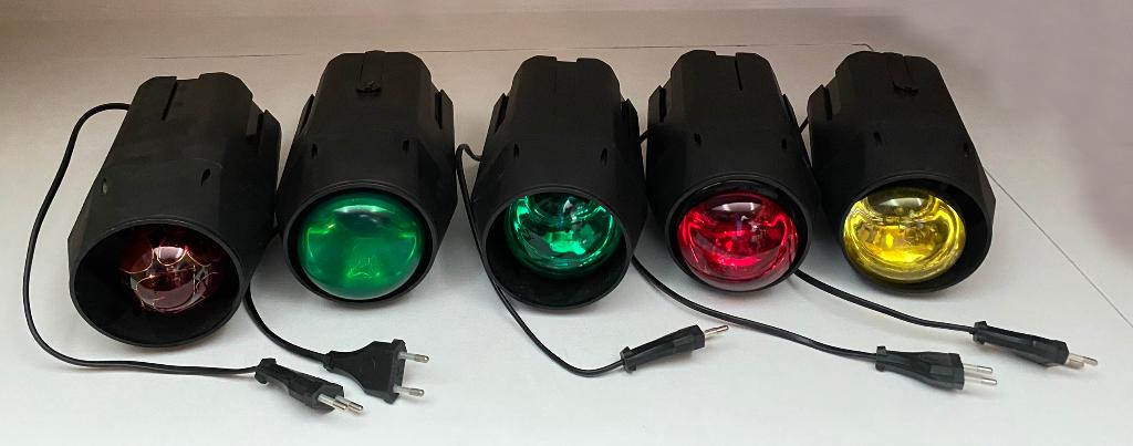 5 binnenhuis kunststof STI-2010 losse modulen incl. lampen, Muziek en Instrumenten, Licht en Laser, Ophalen of Verzenden, Gebruikt