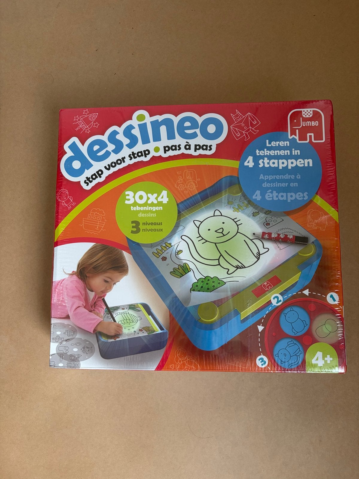 Dessineo Leren Tekenen Stap voor Stap - Nieuw in Folie, Ophalen of Verzenden, Nieuw, Knutselen
