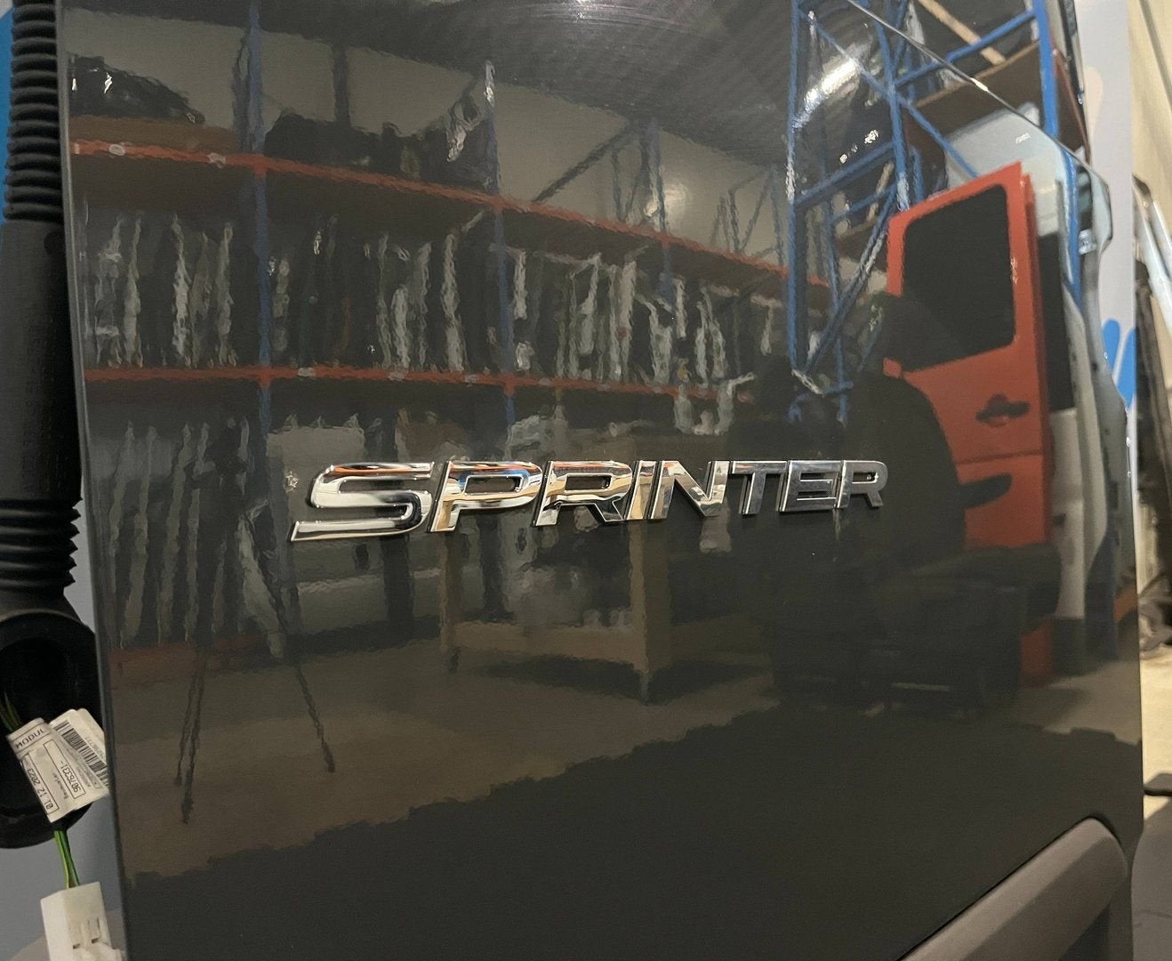 Mercedes Sprinter W907 achterdeur links grijs A9077405100, Gebruikt, -, Deur, -