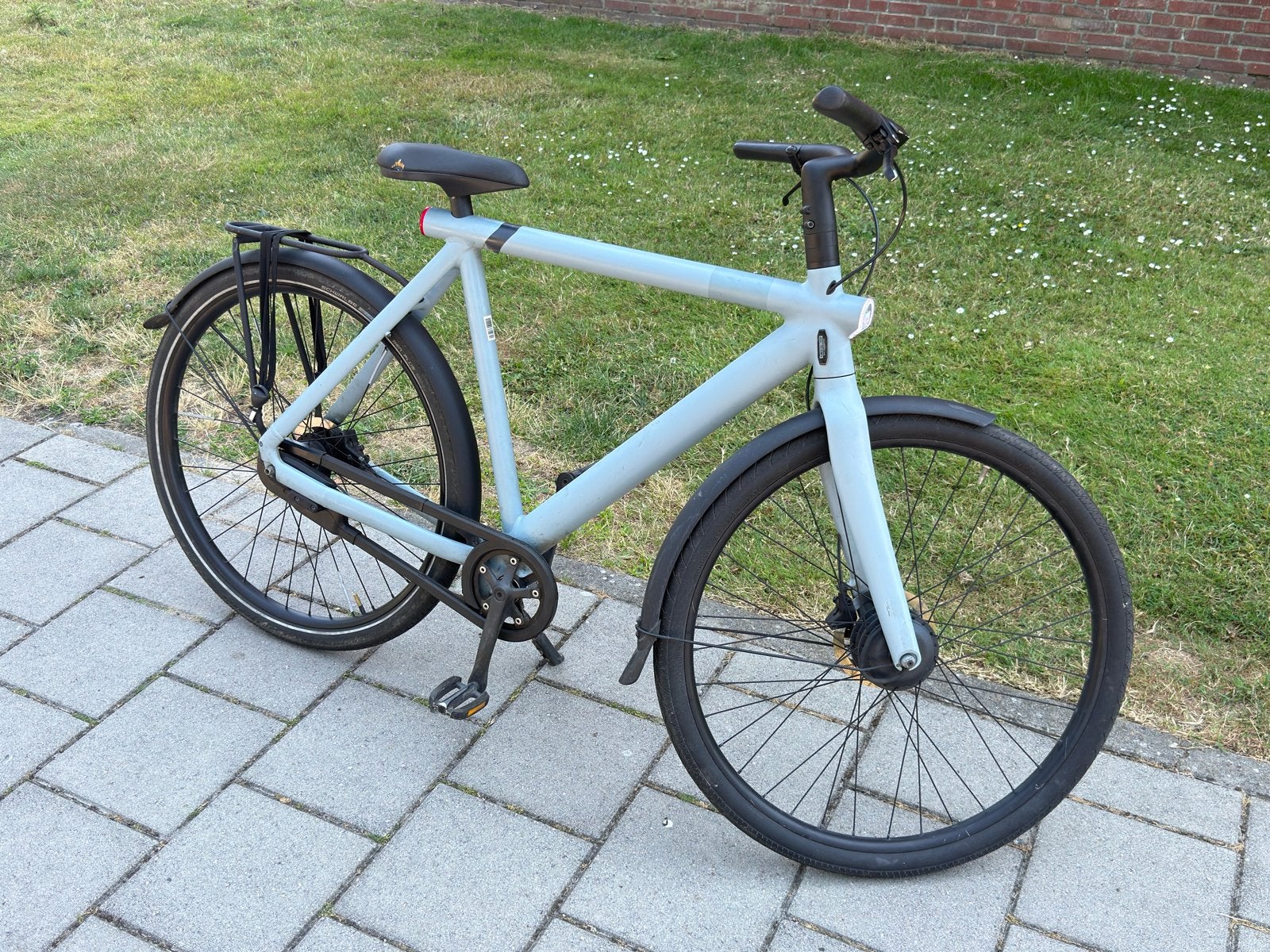 Vanmoof S3 (Werkend, geen errors) blauw met bagagedrager, Fietsen en Brommers, Elektrische fietsen, Ophalen, Gebruikt, 59 cm of meer