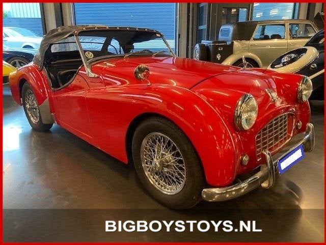 Triumph TR3 Small Mouth, Achterwielaandrijving, Zwart, Overige kleuren, Cabriolet