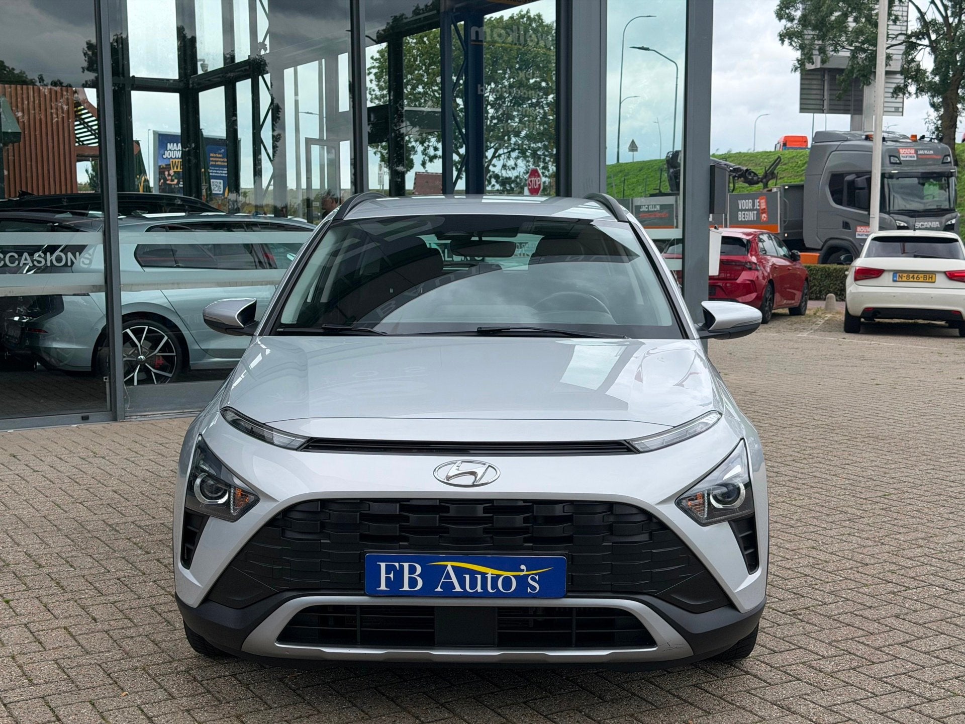 Hyundai Bayon 1.0 T-GDI Comfort Airco Stoelverw. Div. Opties, Voorwielaandrijving, Gebruikt, Origineel Nederlands, Bedrijf