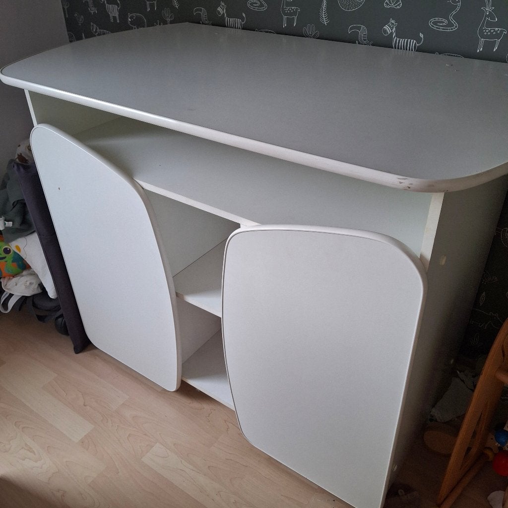 Commode wit, Ophalen, Gebruikt, 50 tot 70 cm, 100 cm of meer