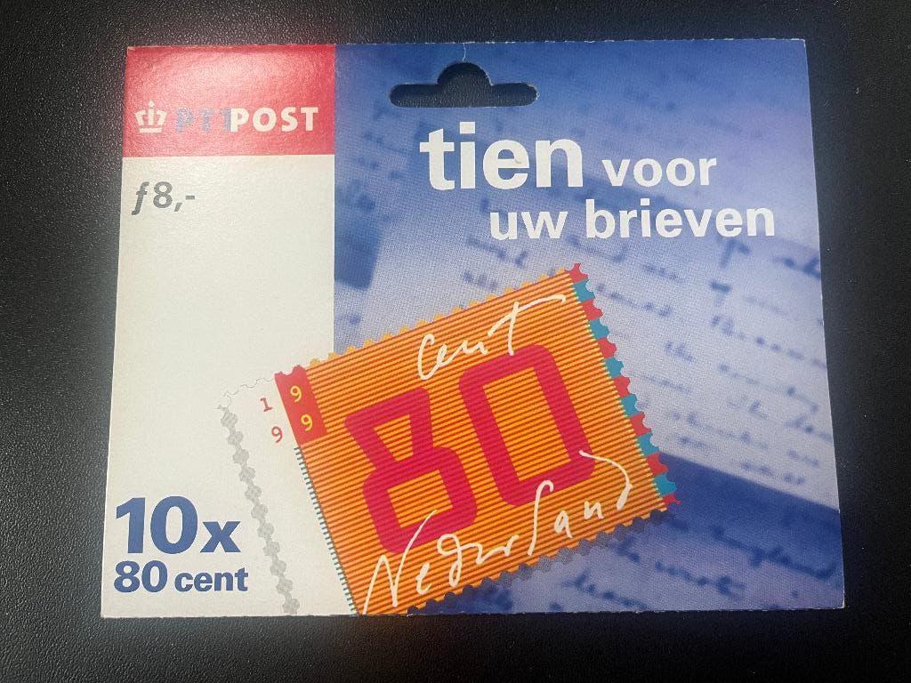 Casparie hangboekje hb1837A nieuw in de NVPH catalogus, Verzenden, Na 1940, Postfris