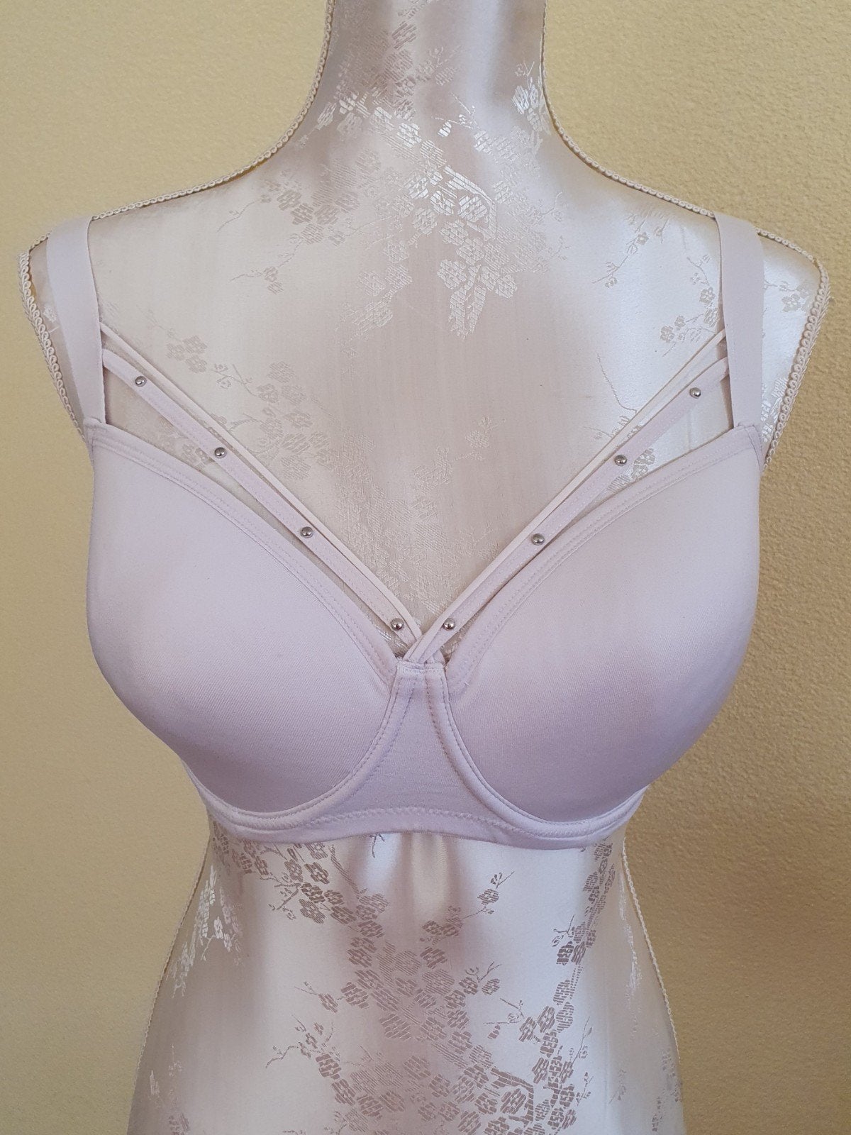 Witte Sapph BH Voorgevormd met Studs - 75F, Sapph, Ophalen of Verzenden, Wit, BH