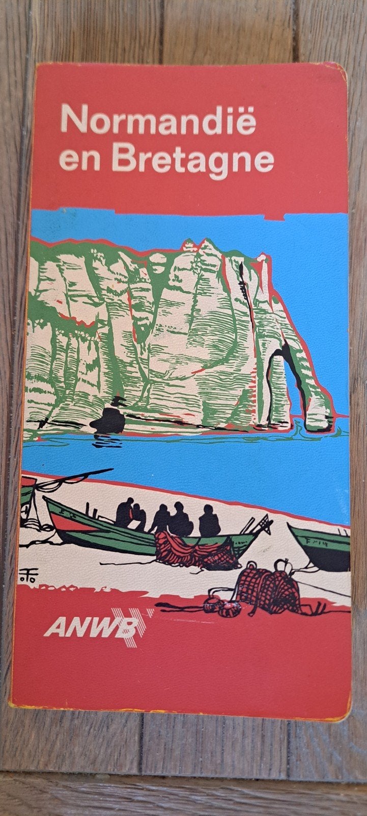 ANWB Reisgids Normandië en Bretagne, Gelezen, Europa, Ophalen of Verzenden, Reisgids of -boek