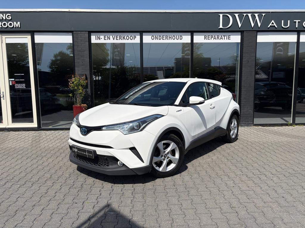 Toyota C-HR 1.8 Hybrid Dynamic, Stof, 4 cilinders, Wit, Bedrijf