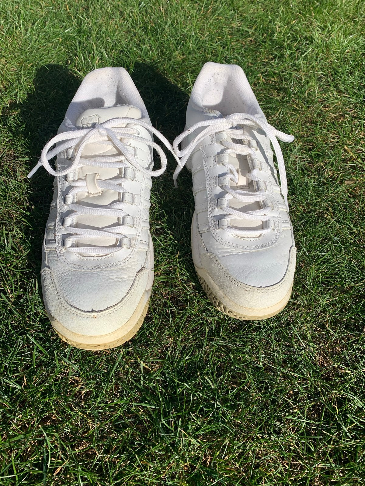 K-Swiss Tennisschoenen Maat 41,5 - Wit, Sport en Fitness, Gebruikt, K-Swiss, Schoenen, Ophalen