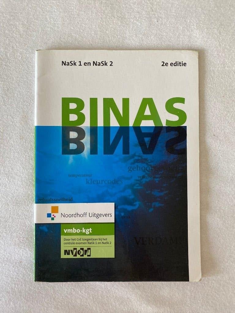 BINAS - NaSk 1 en NaSk 2, Boeken, Ophalen of Verzenden, Zo goed als nieuw, Overige niveaus, Noordhoff Uitgevers