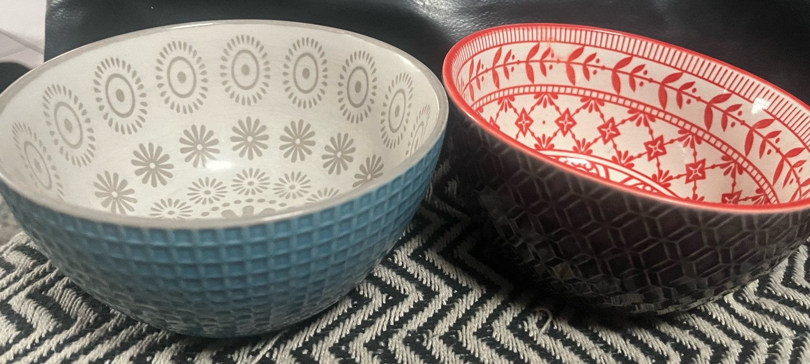 Ramen / soep kommen, Huis en Inrichting, Keuken | Servies, Gebruikt, Kom(men), Overige stijlen, Aardewerk, Ophalen