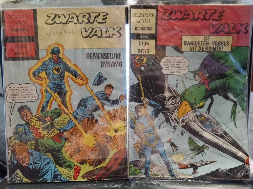 9x Zwarte Valk 10 euro weg is weg, Meerdere comics, Ophalen of Verzenden, Gelezen, Europa