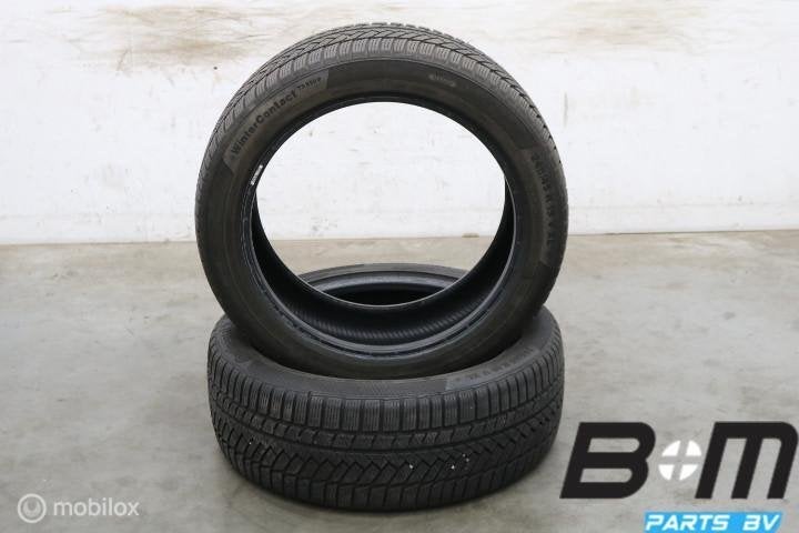 2x 2454519 102VConti WinterContact TS850P 5.5mm 245 45 19, Gebruikt, Band(en)