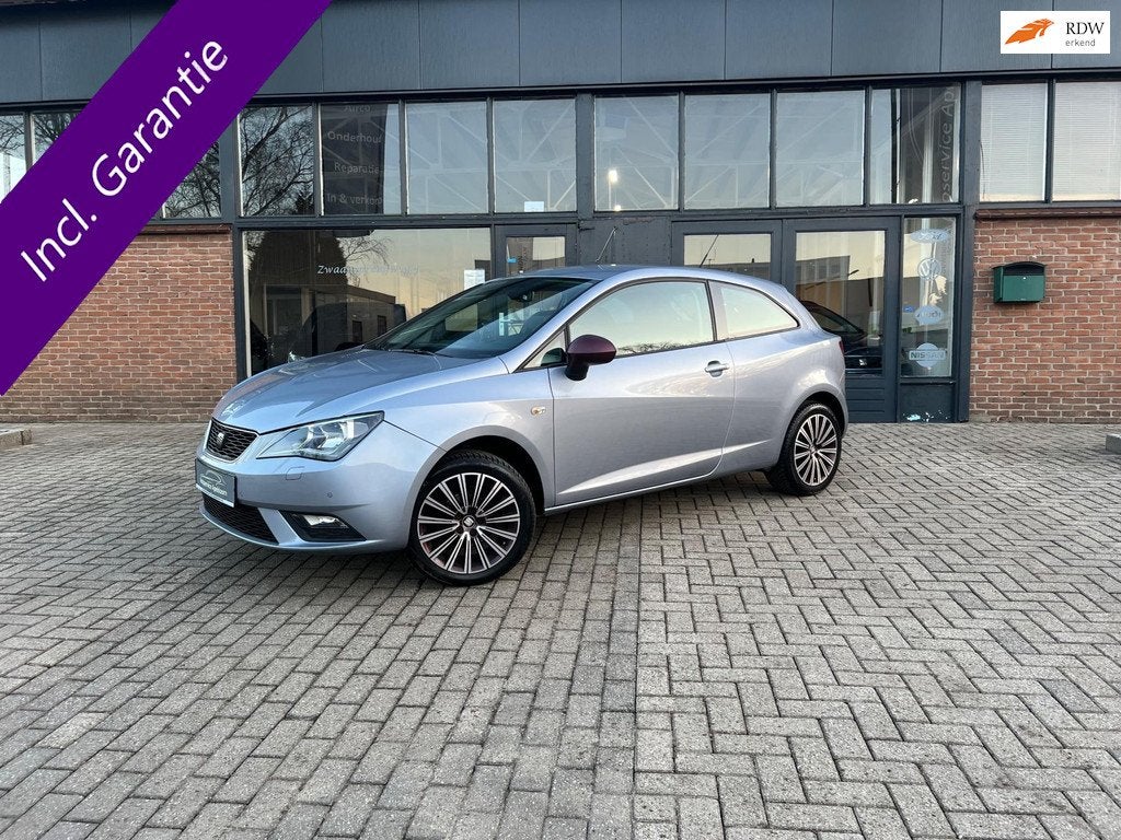 SEAT Ibiza SC 1.2 TSI Sport, Navi, Seat Sound, PDC, Cuise co, Voorwielaandrijving, Gebruikt, Zwart, 4 cilinders