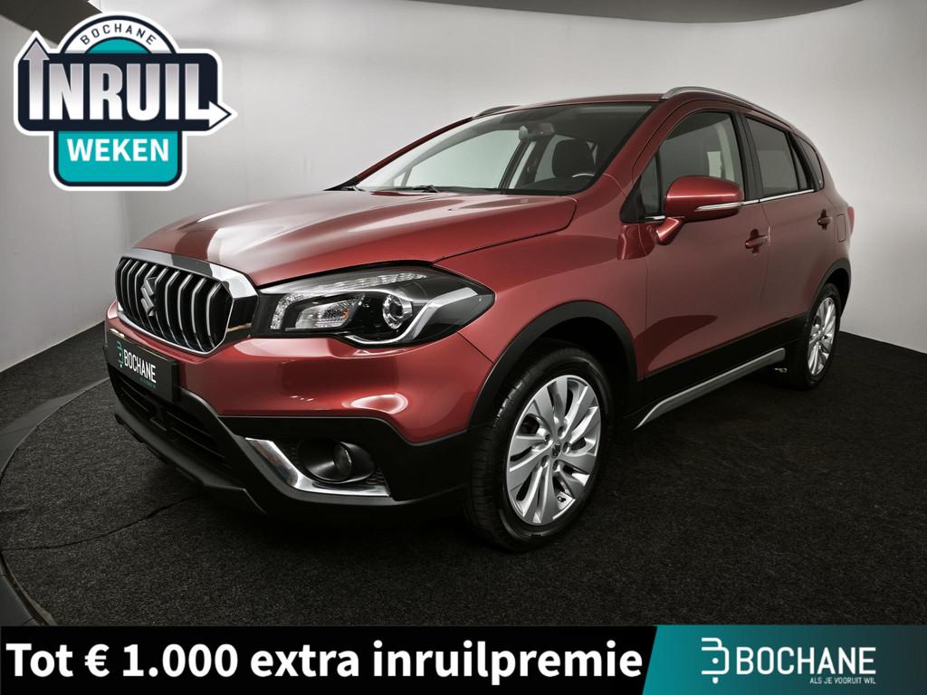Suzuki S-Cross 1.4 Boosterjet Select Smart Hybrid | Navigati, Auto's, Suzuki, Voorwielaandrijving, Stof, Euro 6, 4 cilinders