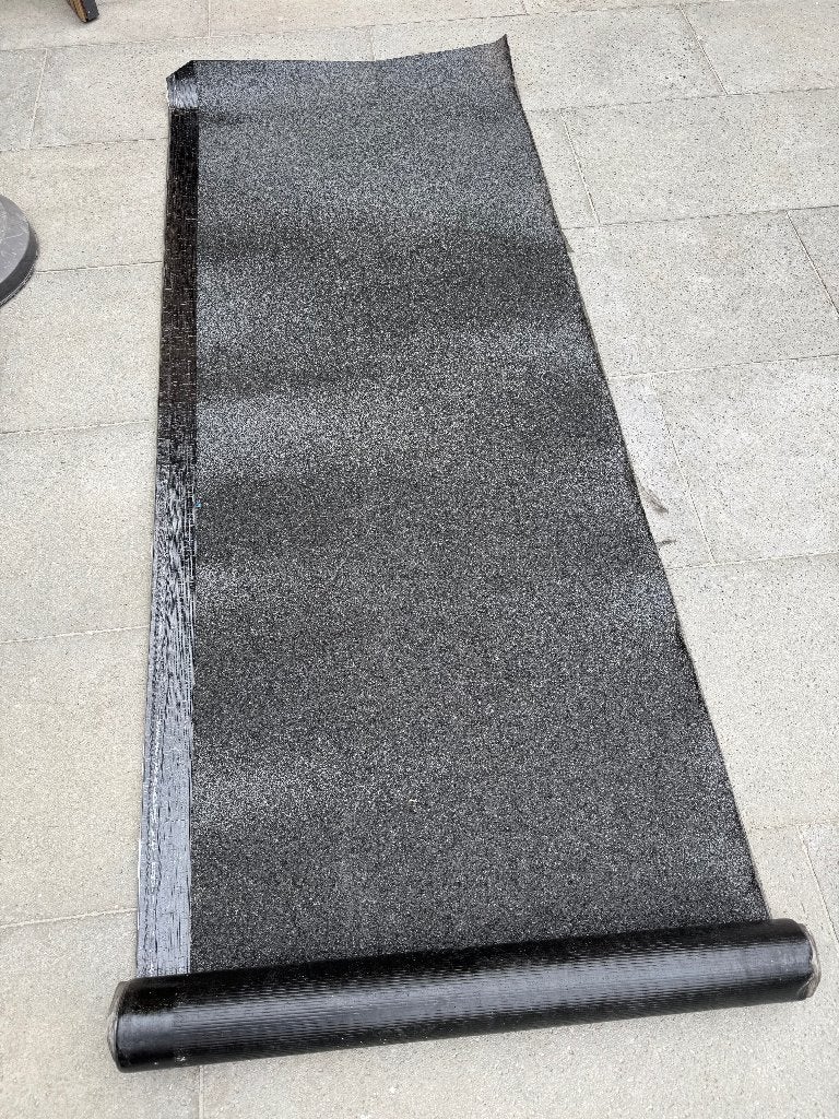 Bitumen dakbedekking - nieuw, 2.80m lang, Ophalen, Overige materialen, Zwart, Nieuw