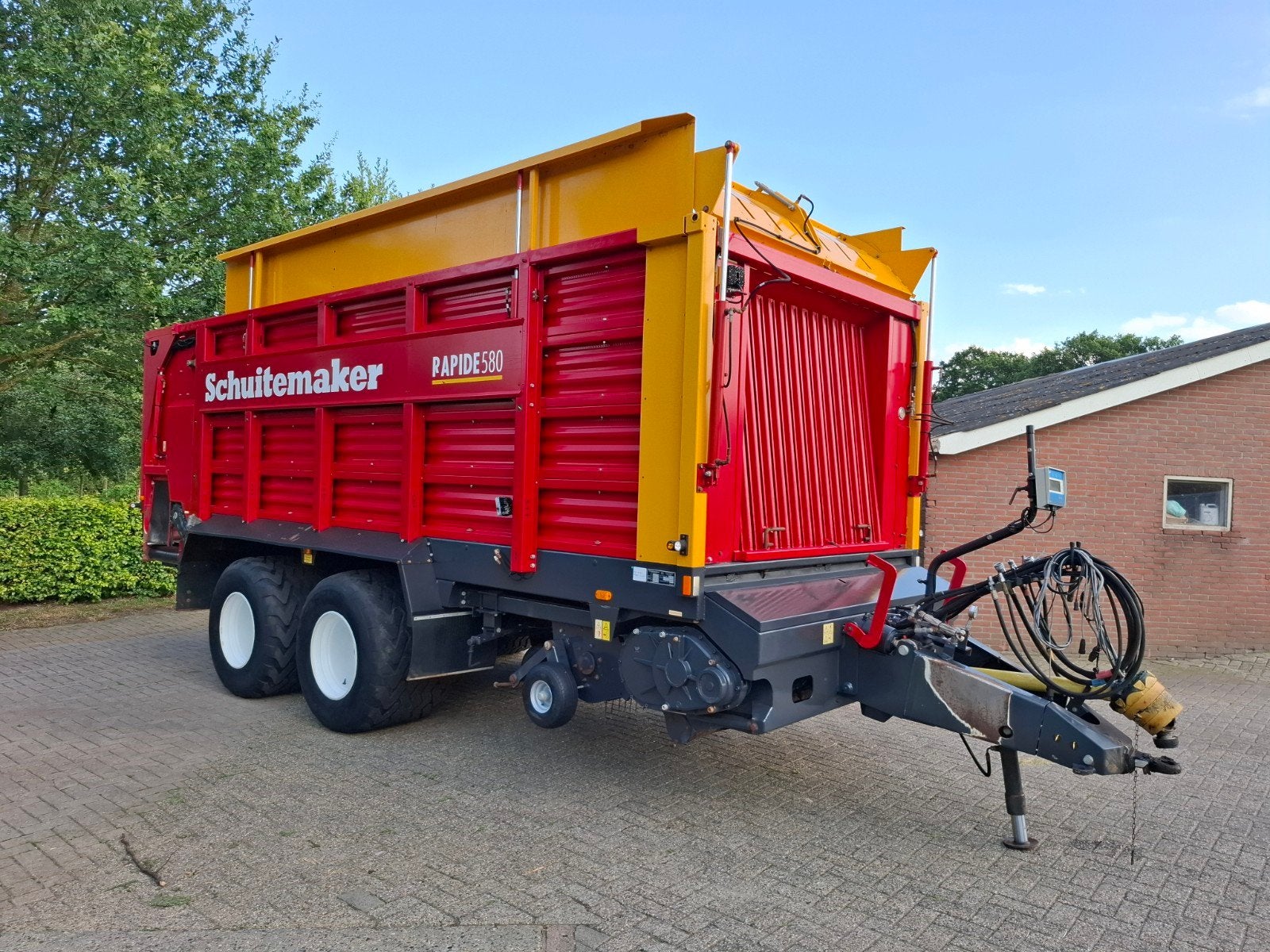 Schuitemaker 580 V stalvoerwagen opraapwagen ladewagen, Ophalen of Verzenden, Veehouderij, Weidebouw