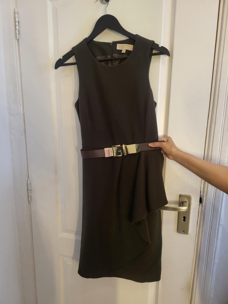Michael Kors Jurk met riem - Maat 36 (S), Michael Kors, Ophalen of Verzenden, Zo goed als nieuw, Maat 36 (S)