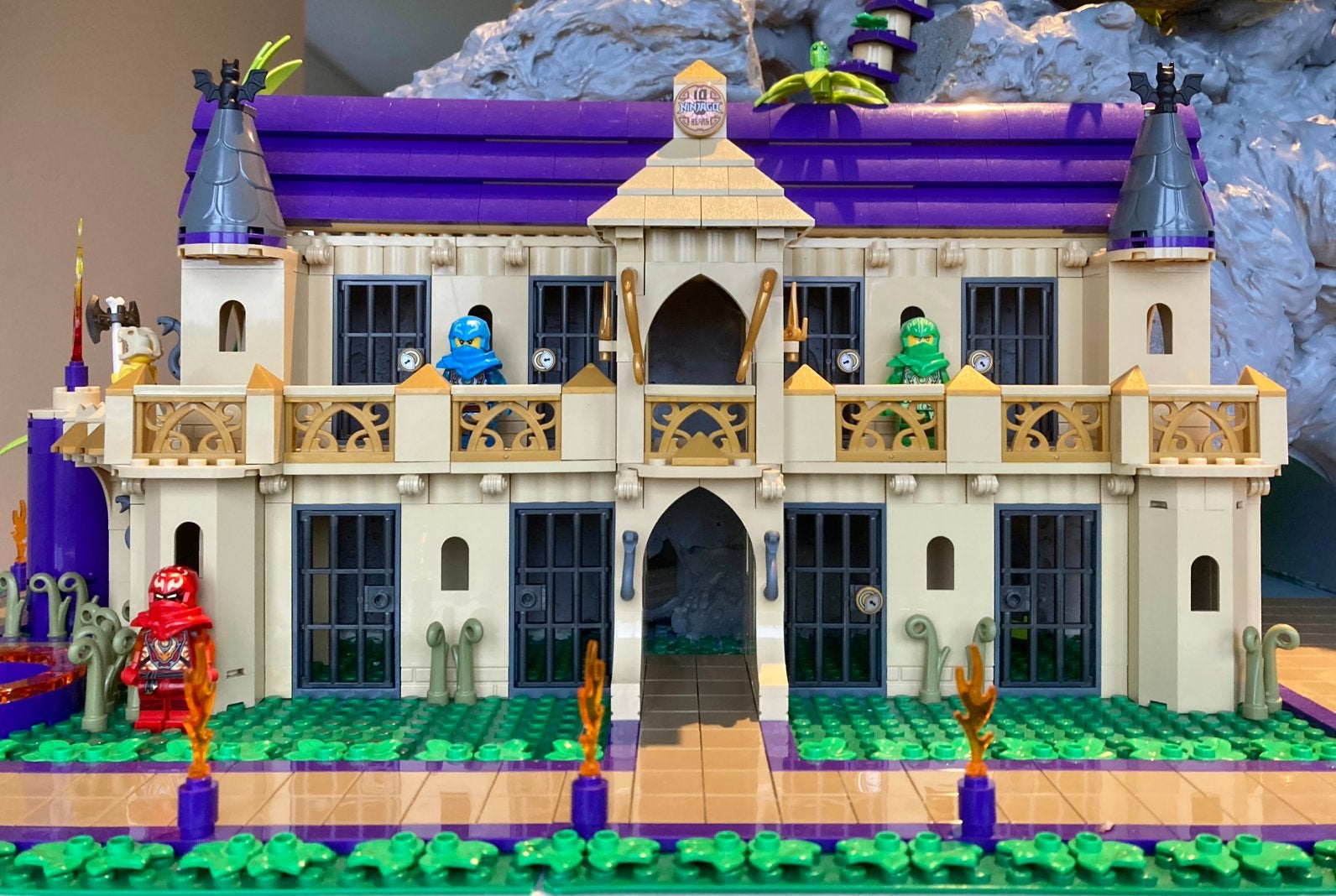 Lego Ninjago Mega Eiland custom, Kinderen en Baby's, Speelgoed | Duplo en Lego, Ophalen, MOC (eigen creatie), Lego, Ninjago