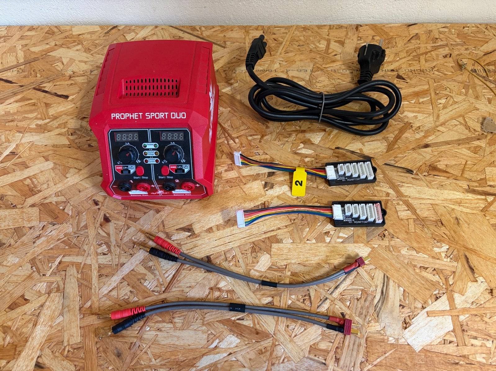 Dynamite Prophet Sport Duo RC Lader 2x50W NiMH/LiPo 6S, Elektro, Gebruikt, Onbekend, Ophalen of Verzenden
