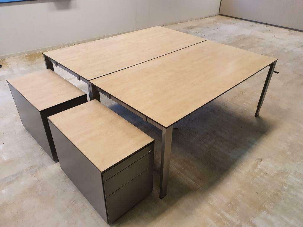 Vepa Take 4 180x90 slingerbureau (partij of los), 90 cm, 180 cm, In hoogte verstelbaar, Ophalen of Verzenden