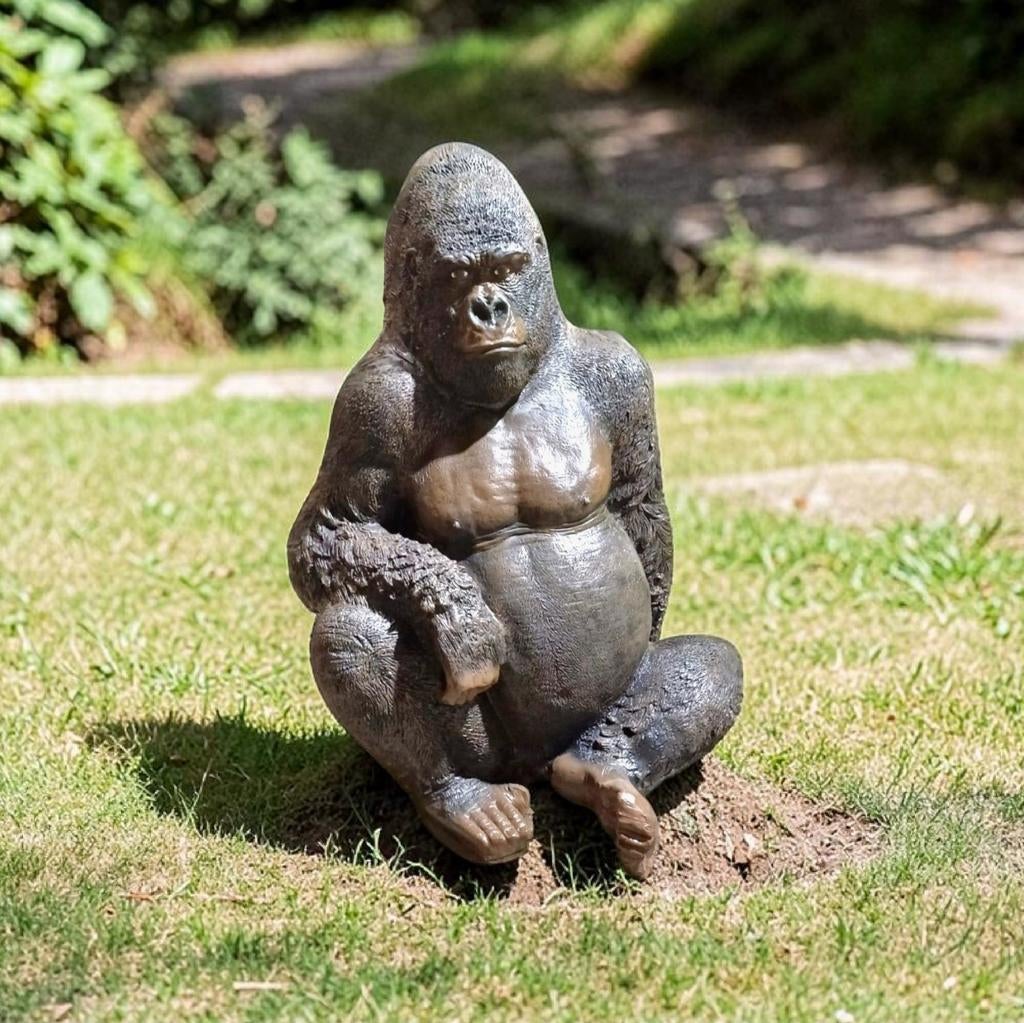 Giraffe beeld, gorilla tuinbeeld nijlpaarden beelden, Verzamelen, Dierenverzamelingen, Ophalen, Nieuw, Beeldje of Figuurtje