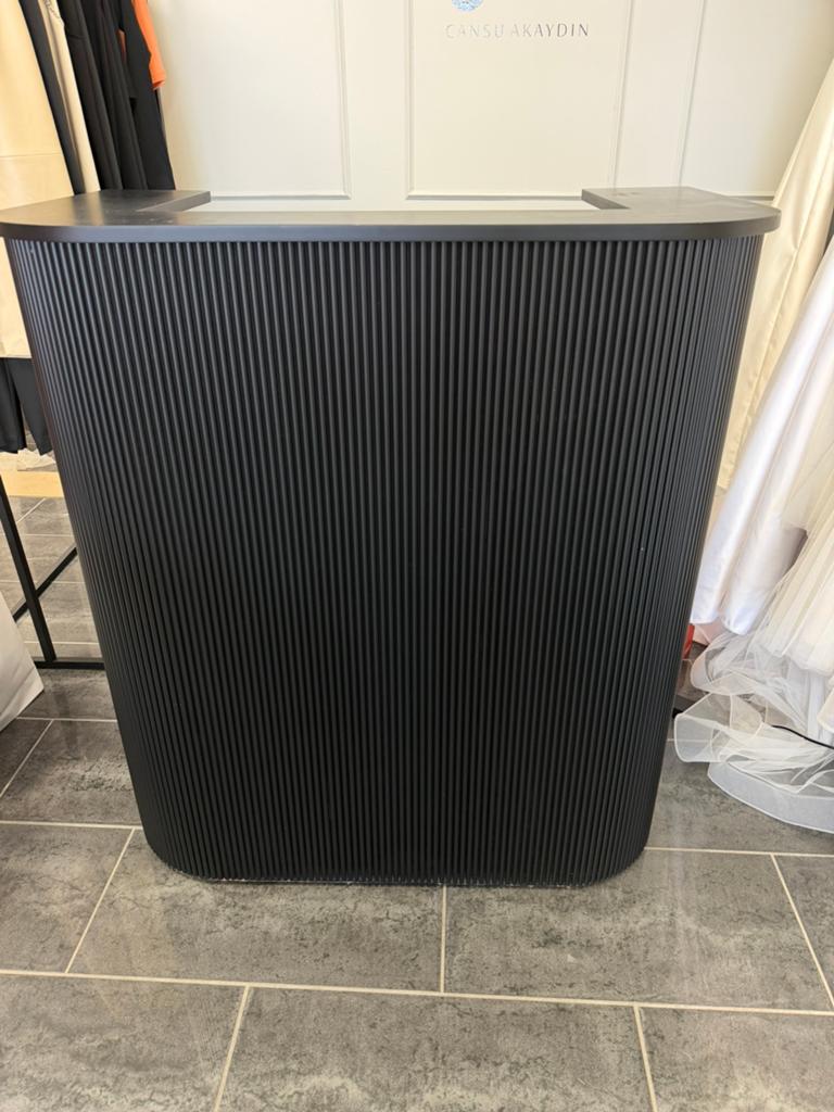 Balie receptie zwart 100 cm, Ophalen of Verzenden, Zo goed als nieuw